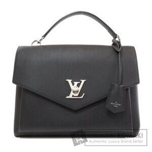 Louis Vuitton My Lock Me Handbag Grained Calfskin Leather